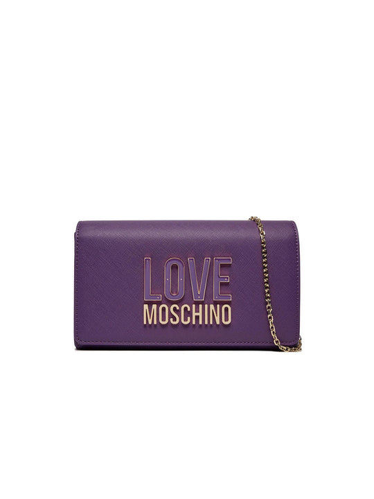 Borsa Pu Viola + Nylon Printed