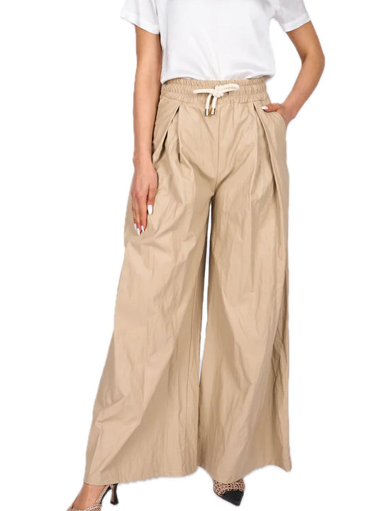 Pantapalazzo Elastico Vita - Beige