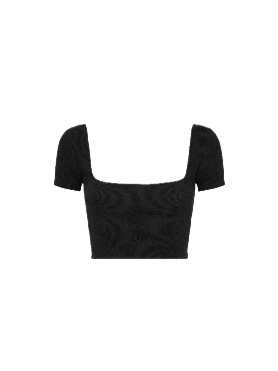 Crop Top - Nero — 2