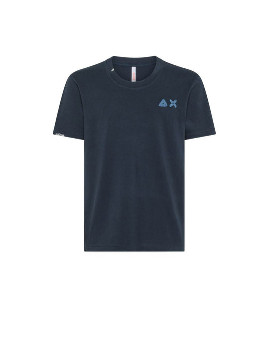 T-shirt Vintage Broken S/s - Navy Blue