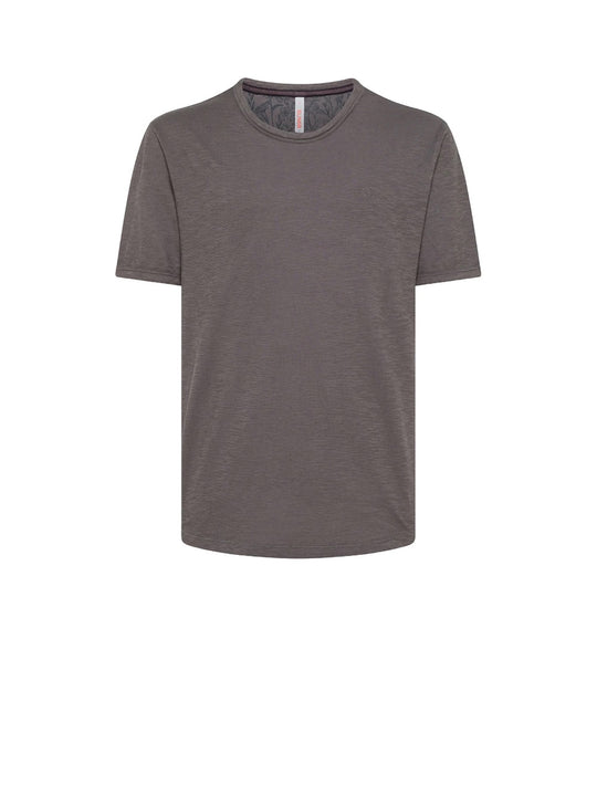 T-shirt Round Bottom S/s - Inchiostro