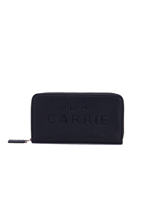 Box Logo Big Wallet Synt Tumbled - Black