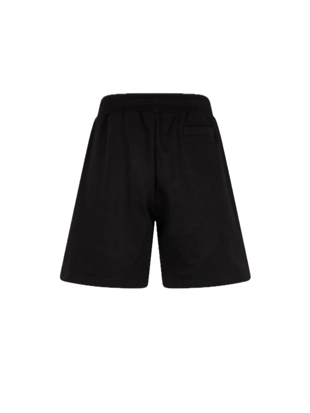 Shorts With Embroidered Gothic Logo - Black — 2