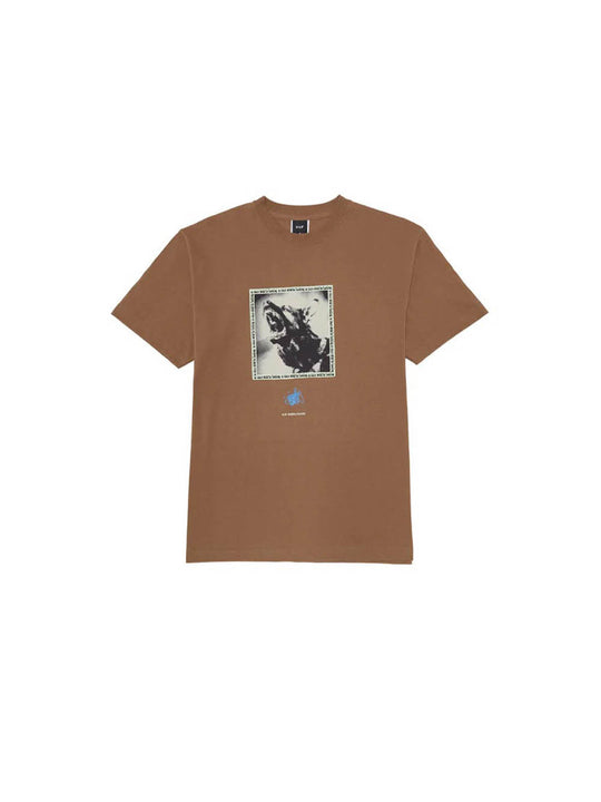 Beware S/s Tee - Camel