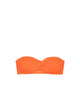 Fascia Fissa Con Nodo - Arancio Fluo