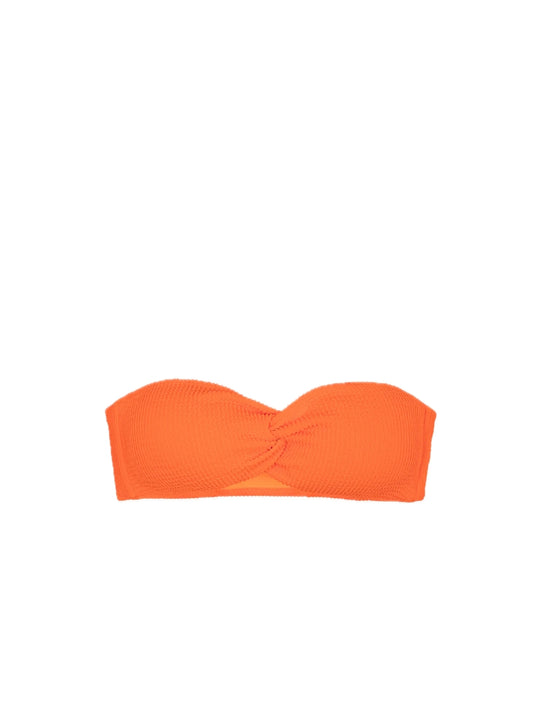 Fascia Fissa Con Nodo - Arancio Fluo