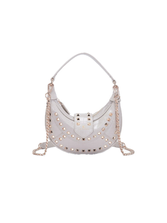 Thunder Small H.Moon Hand Bag Synthetic Cocco - Ivory