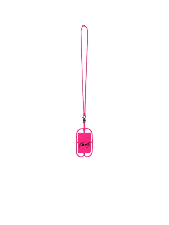 Cell Phone Lanyard - Fuchsia