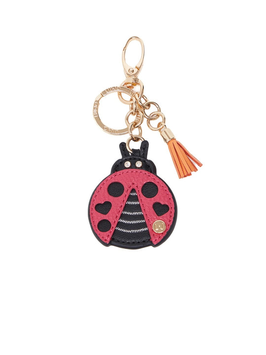 Ecs Ladybug Key Ring - Viva Magenta
