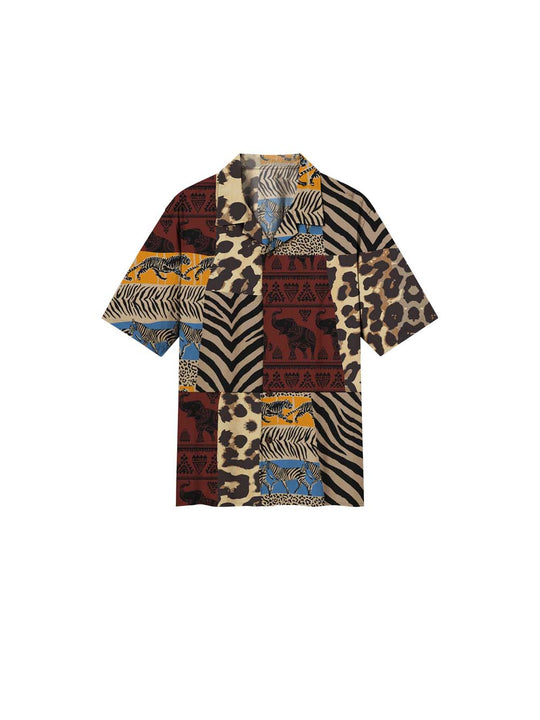 Bowling Shirt Short Sleeve Amelie Burgundi