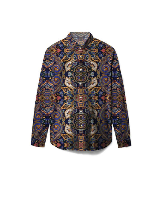 Bowling Shirt Long Sleeve Libano Black