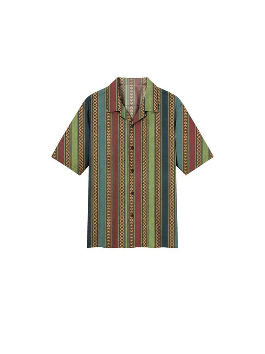 Bowling Shirt Short Sleeve Bayron Bay green