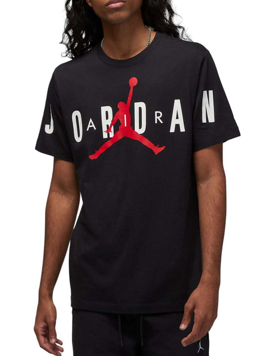 Jordan Air Men's Stretch T-shirt - Black White