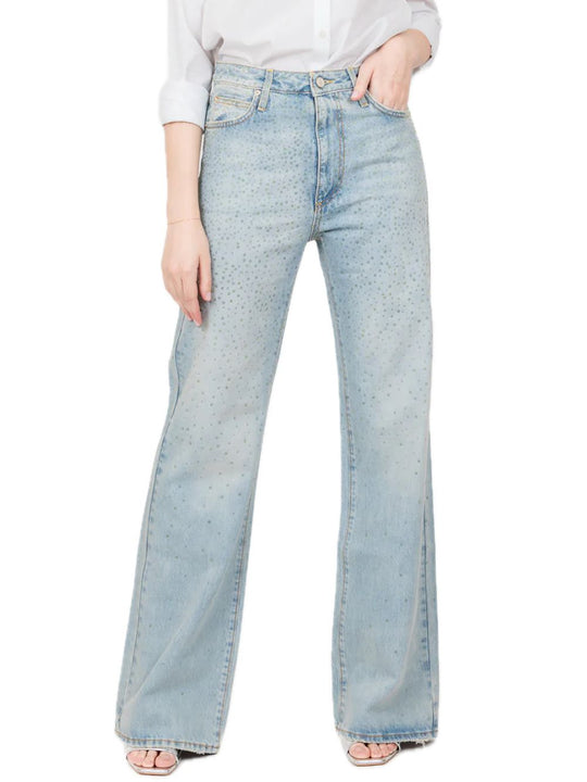 Pantalone Jeans Strass
