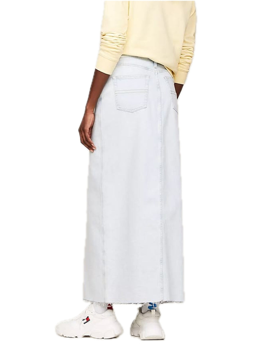 Claire High Maxi Skirt - Denim Light — 2
