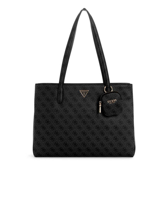 Power Play Tech Tote - Coal Logo