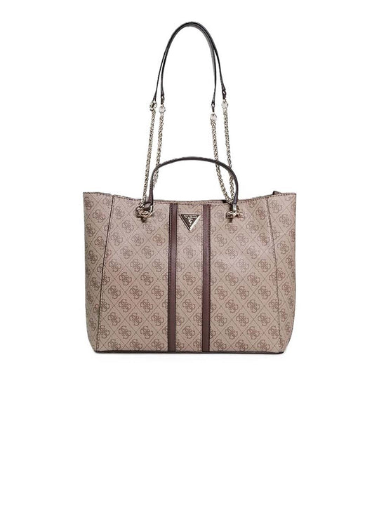 Noreen Sml Girlfriend Carryall - Latte Logo Brown