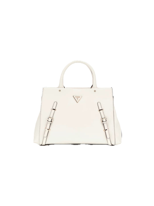 Levia Tri Compartment Satchel - Stone
