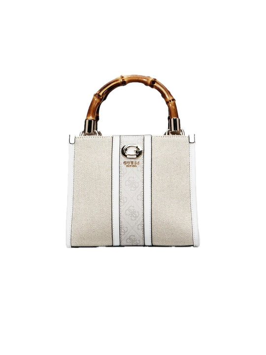 Kerima Bamboo 2 Cpmt Mini Tote - Natural Dove Logo