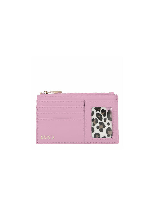 Ecs Card Holder With Zipper - Pastel Lavender