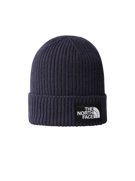 Tnf Logo Box Cuffed Beanie - Summit Navy