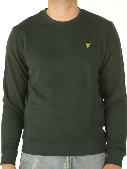 Crew Neck Sweatshirt - Dark Green