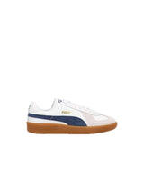 Army trainer - white vlub navy
