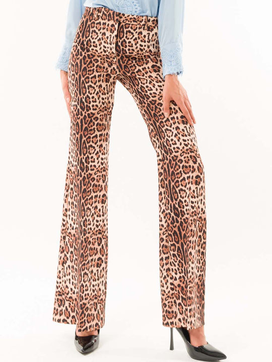 Pantalone Ampio Animalier