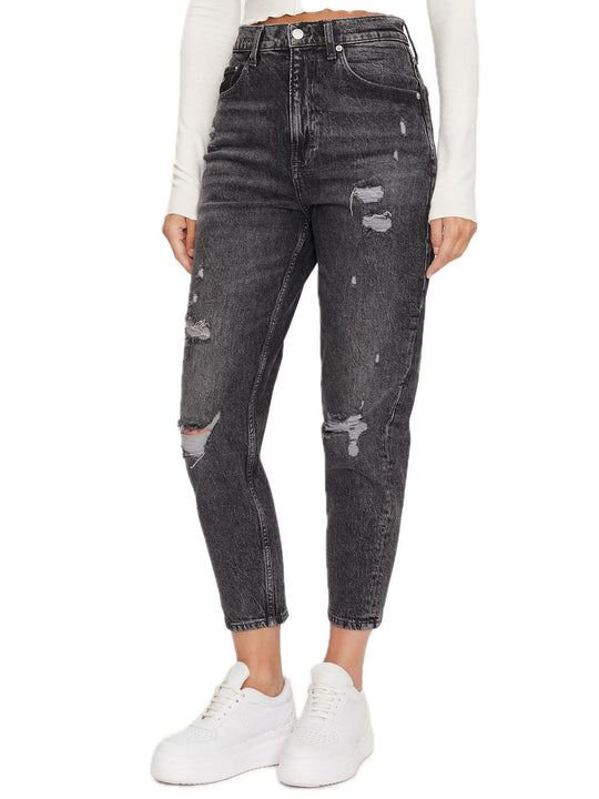 Mom Jean Uh Trp - Denim Black