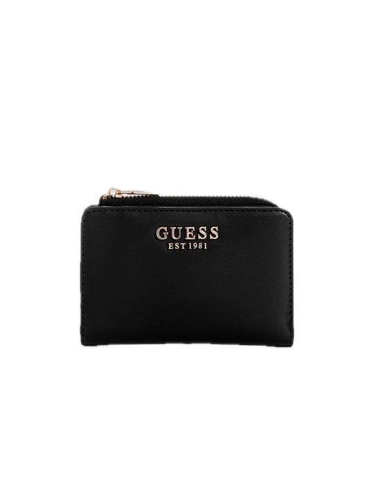 Laurel Slg Zip Arnd Card Case - Black