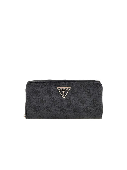 Laurel Slg Large Zip Around - Coal Logo