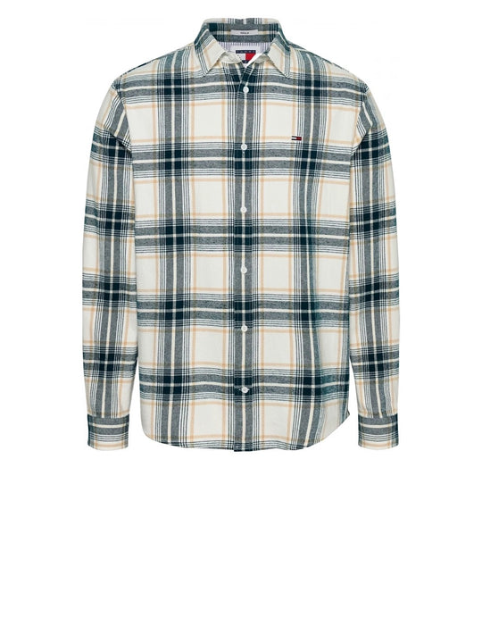 Tjm Reg Check Flanne - Ancient White Check