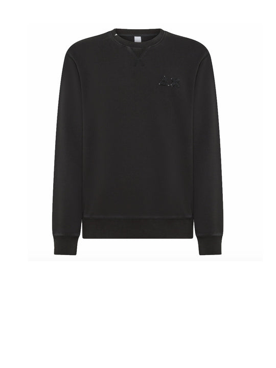 Round Vintage Cotton Fl - Nero