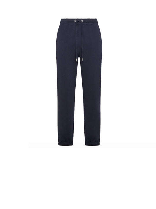 Long Pant Cotton Fl - Navy Blue