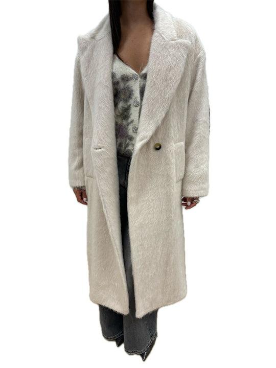 Cappotto Spalla Scesa - Burro