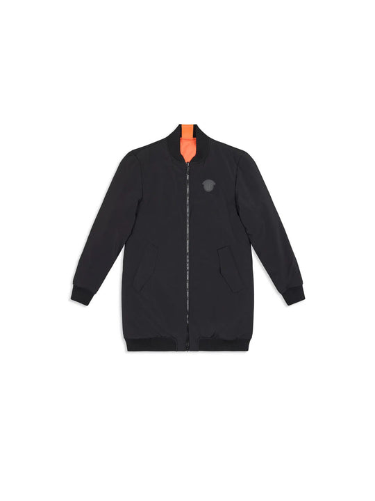 Mandela Reversible Jacket - Black Orange