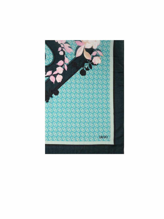 Ecs Foulard Maxi Logo Flo 120x120 - Deep Emerald