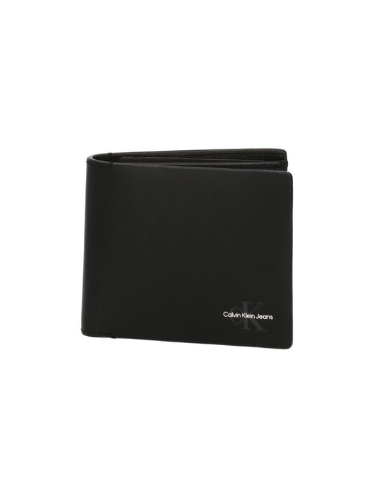 Monogram Soft Bifold W/Coin - Black