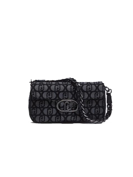 M Crossbody - Jacquard Nero