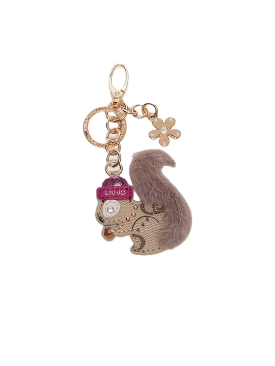 Ecs Squirrel Key Ring - Tortora Chiaro