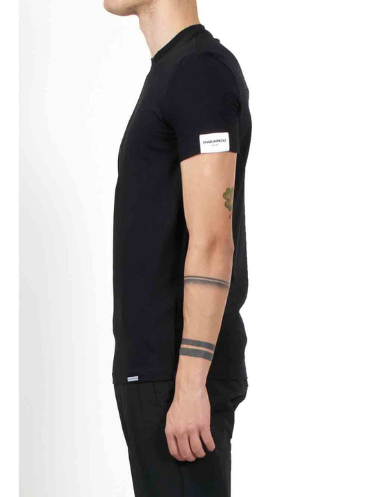 Round Neck T-shirt - Black