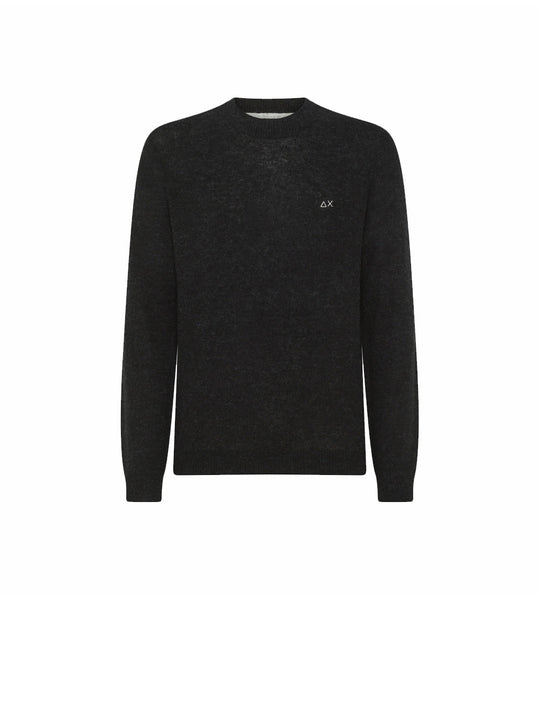 Round Alpaca Solid - Nero