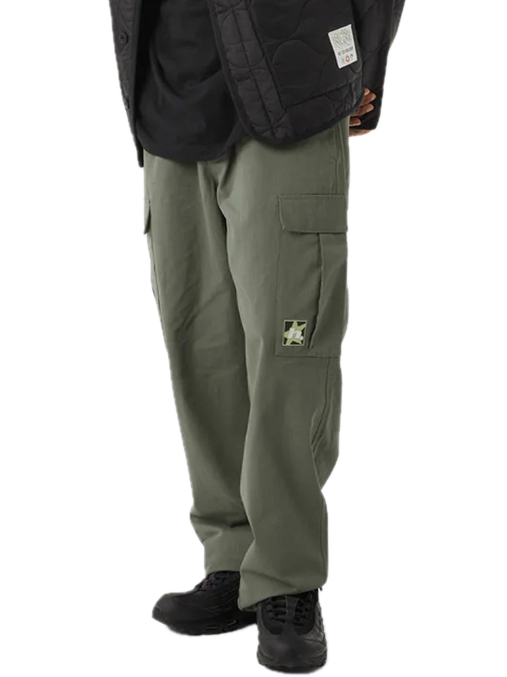 Leisure cargo pant - sage — 2