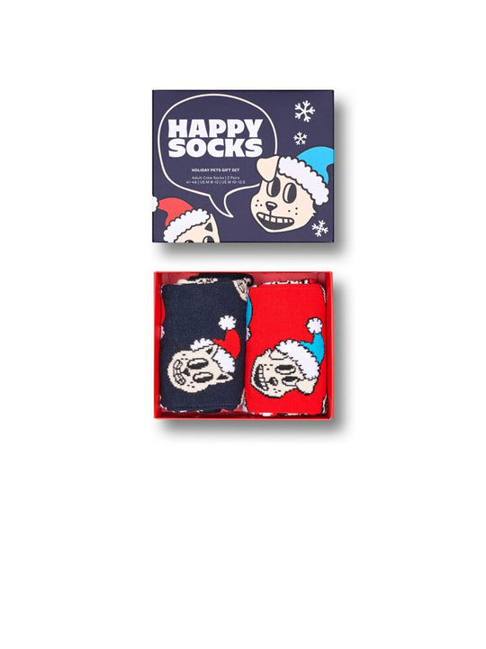 Holiday Cat & Dog 2 Pack Socks