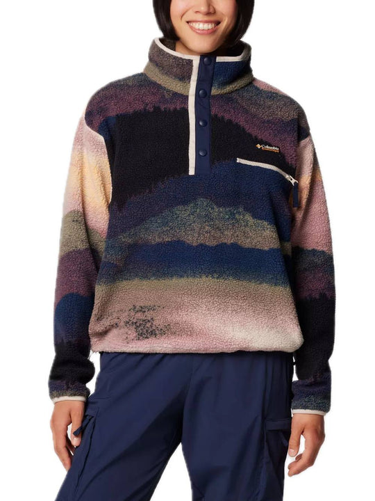 Helvetia II Printed Cropped Half - Collegiate