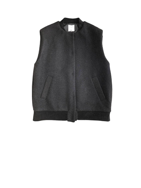 Bomber Smanicato 100%pl - Nero