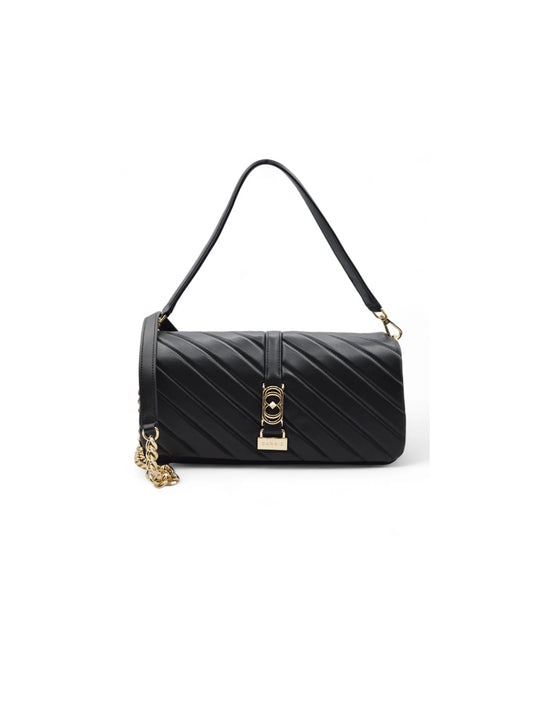 Plumar Shoulder Bag Leather - Black