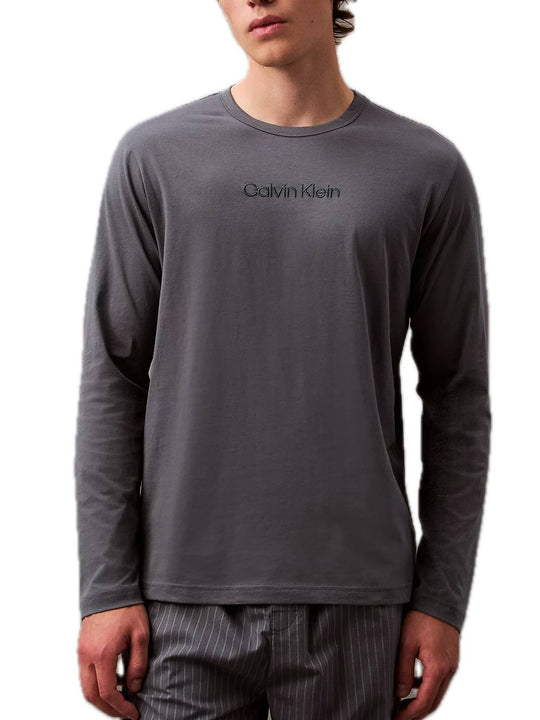 L/s Crew Neck Ckp - Turbulence