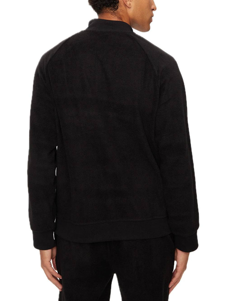 L/s Mock Sleep Top - Polo Black — 2