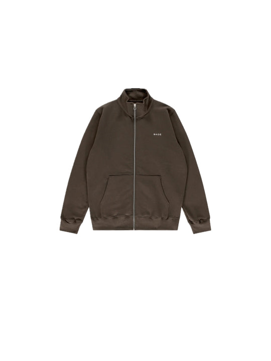 Full Zip Sweatshirt - Mud